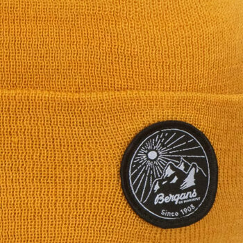 Ski Beanie Bergans Fine Knit V2 Beanie Light Golden Yellow UNI Ski Beanie - 2