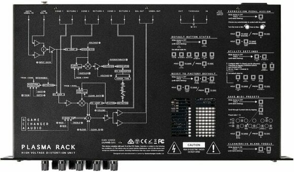 Multi-Effects Processor Gamechanger Audio Plasma Rack - 4