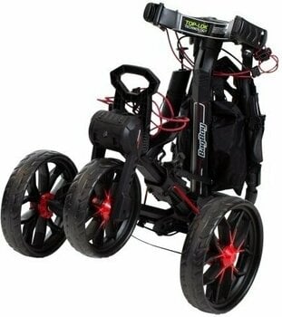 Manuální golfové vozíky BagBoy Nitron Red/Black Manuální golfové vozíky - 14