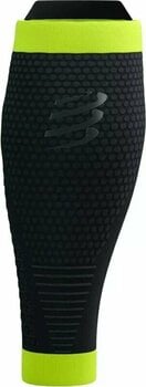 Calf covers for runners Compressport R2 3.0 Flash Black/Fluo Yellow T4 Calf covers for runners - 3