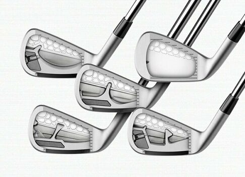 Golfschläger - Eisen TaylorMade P790-23 Irons 5-PW RH Graphite Regular - 5