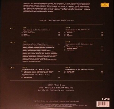 Vinyl Record Yuja Wang - Rachmaninoff (3 LP) - 4