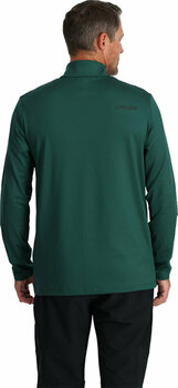 T-shirt/casaco com capuz para esqui Spyder Mens Prospect 1/2 Zip Cyprus Green S Ponte - 2