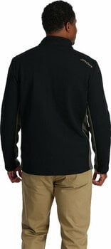 T-shirt/casaco com capuz para esqui Spyder Mens Bandit Ski Jacket Black XL Casaco - 2