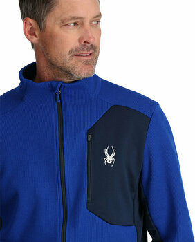 Ski T-shirt/ Hoodies Spyder Mens Bandit Ski Jacket Electric Blue S Jacke - 5