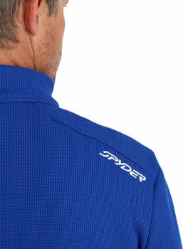 T-shirt/casaco com capuz para esqui Spyder Mens Bandit Ski Jacket Electric Blue M Casaco - 4