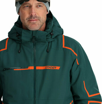 Chaqueta de esquí Spyder Mens Titan Ski Jacket Cypress Green S Chaqueta de esquí - 4