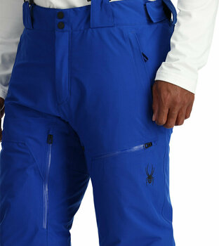 Calças para esqui Spyder Mens Dare Ski Pants Electric Blue S - 4