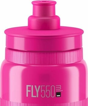 Fahrradflasche Elite Fly Tex Bottle Pink Fluo 550 ml Fahrradflasche - 2