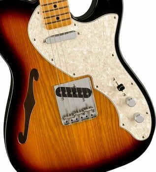 Electric guitar Fender Vintera II 60s Telecaster Thinline MN 3-Color Sunburst - 3