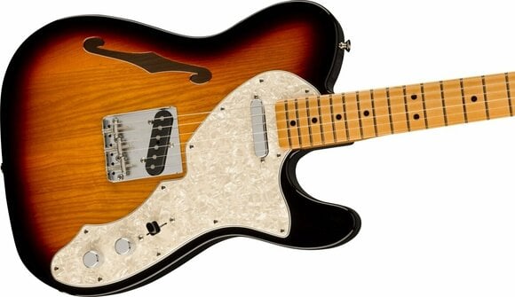 Gitara elektryczna Fender Vintera II 60s Telecaster Thinline MN 3-Color Sunburst - 4