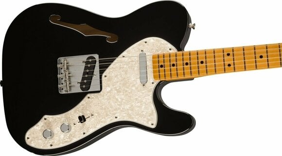 Electric guitar Fender Vintera II 60s Telecaster Thinline MN Black - 4
