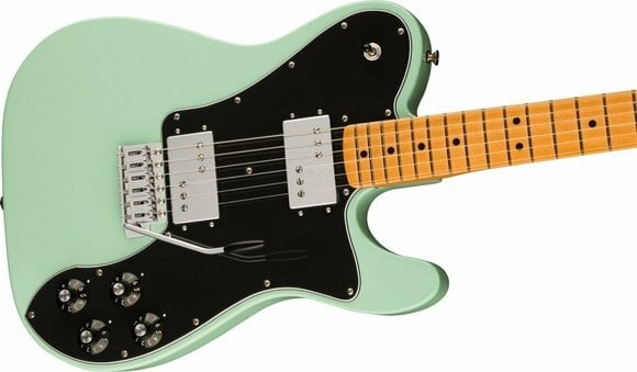 Electric guitar Fender Vintera II 70s Telecaster Deluxe MN Surf Green - 4