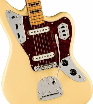 Guitare électrique Fender Vintera II 70s Jaguar MN Vintage White - 3