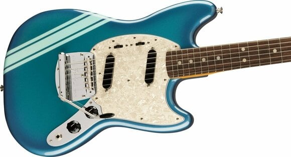 Elektrische gitaar Fender Vintera II 70s Mustang RW Competition Burgundy - 4