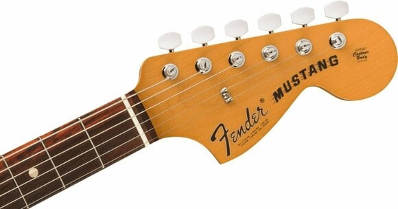 Elektrische gitaar Fender Vintera II 70s Mustang RW Competition Orange - 5