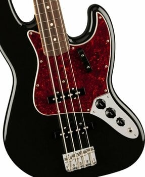 Elektromos basszusgitár Fender Vintera II 60s Jazz Bass RW Black - 3