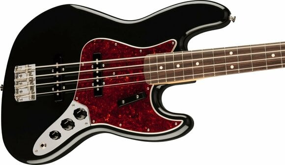 Elektromos basszusgitár Fender Vintera II 60s Jazz Bass RW Black - 4