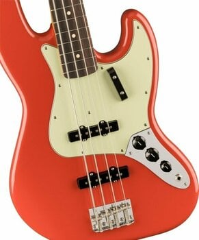 Bas elektryczna Fender Vintera II 60s Jazz Bass RW Fiesta Red - 3