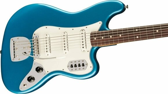 6-string Bassguitar Fender Vintera II 60s Bass VI RW Lake Placid Blue - 4