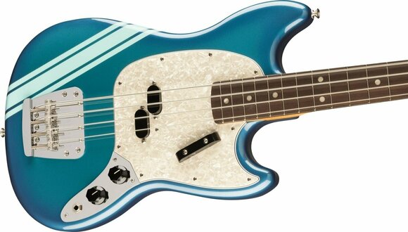Bajo de 4 cuerdas Fender Vintera II 70s Mustang Bass RW Competition Burgundy - 4