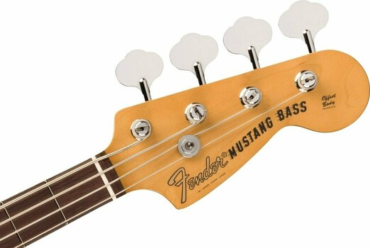Elektrische basgitaar Fender Vintera II 70s Mustang Bass RW Competition Orange - 5