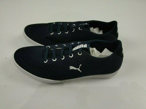 Damskie buty golfowe Puma Monolite Fusion Slip-On Navy Blazer/Puma White 37,5 (Jak nowe) - 2