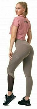 Fitness Trousers Nebbia Fit Smart High-Waist Mocha M Fitness Trousers - 7