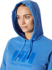 Hoodie Helly Hansen Women's HH Logo Hoodie with Hood Ultra Blue XS - 4