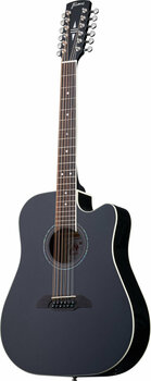 12-snarige elektrisch-akoestische gitaar Framus FD 14 S BK CE 12 Black High Polish - 3