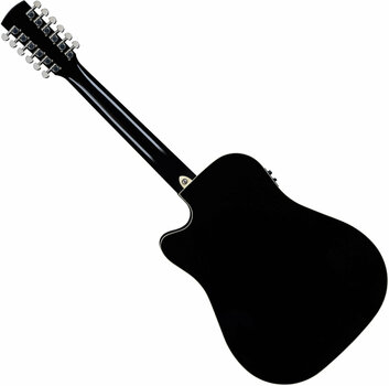 12-snarige elektrisch-akoestische gitaar Framus FD 14 S BK CE 12 Black High Polish - 6