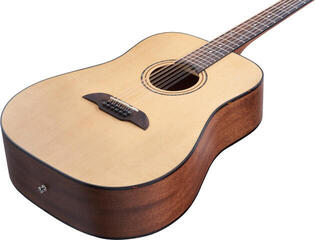12-saitige Elektro-Akustikgitarre Framus FD 14 SV 12 Vintage Transparent Satin Natural Tinted 12-saitige Elektro-Akustikgitarre - 3