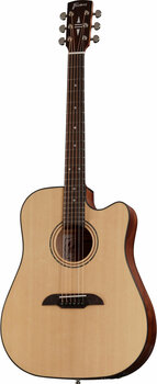 Elektroakusztikus gitár Framus FD 14 SV CE Vintage Transparent Satin Natural Tinted - 2