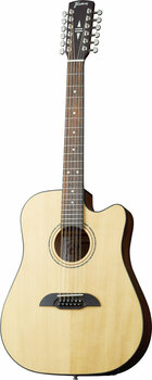 Guitares acoustique-électrique 12 cordes Framus FD 14 SV CE2 Vintage Transparent Satin Natural Tinted - 4