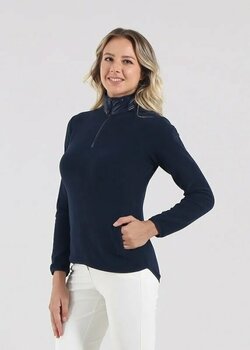 Hoodie/Sweater Chervo Topolina Womens Turtleneck Blue 38 - 2