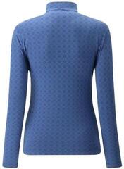 Mikina/Svetr Chervo Tribal Turtleneck Blue Jacquard 34 Sweatshirt - 1