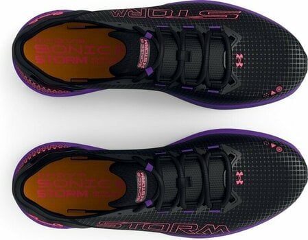 Cestná bežecká obuv Under Armour Men's UA HOVR Sonic 6 Storm Running Shoes Black/Metro Purple/Black 43 Cestná bežecká obuv - 5