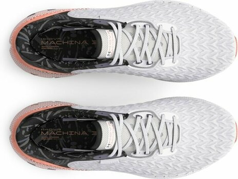 Παπούτσι Τρεξίματος Δρόμου Under Armour Women's UA HOVR Machina 3 Clone Run Like A... Running Shoes White/Bubble Peach/Gravel 39 Παπούτσι Τρεξίματος Δρόμου - 5