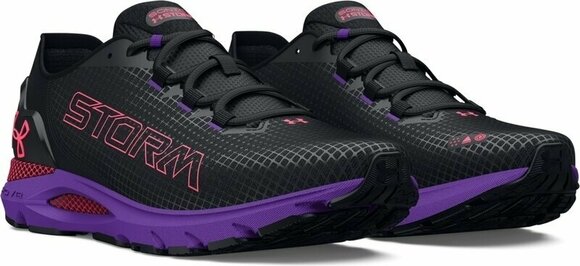 Παπούτσι Τρεξίματος Δρόμου Under Armour Women's UA HOVR Sonic 6 Storm Running Shoes Black/Metro Purple/Black 37,5 Παπούτσι Τρεξίματος Δρόμου - 3