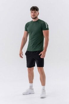Tricouri de fitness Nebbia Sporty Fit T-Shirt Essentials Verde Închis 2XL Tricouri de fitness - 4