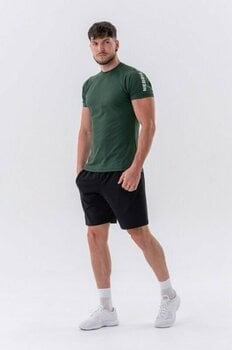 T-shirt de fitness Nebbia Sporty Fit T-Shirt Essentials Dark Green 2XL T-shirt de fitness - 5
