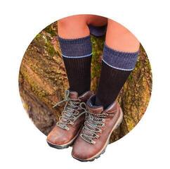 Fahrradsocken Sealskinz Thurton Solo QuickDry Mid Length Sock Pink/Light Grey Marl/Cream XL Fahrradsocken - 2