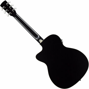 elektroakustisk gitarr Framus FF 14 S BK CE Black High Polish - 3