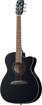 Jumbo elektro-akoestische gitaar Framus FF 14 S BK CE Black High Polish - 4