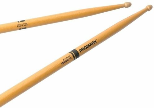 Drumsticks Pro Mark R5BAGC Rebound 5B ActiveGrip Clear Drumsticks - 5