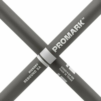 Baguettes Pro Mark RBH565AW-GY Rebound 5A Painted Gray Baguettes - 4