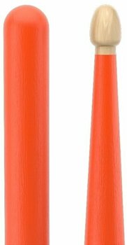 Drumsticks Pro Mark RBH565AW-OG Rebound 5A Painted Orange Drumsticks - 3