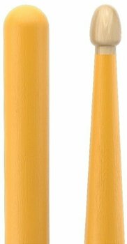 Baguettes Pro Mark RBH565AW-YW Rebound 5A Painted Yellow Baguettes - 3