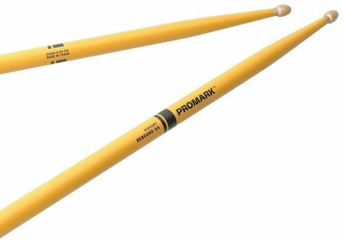 Drumsticks Pro Mark RBH565AW-YW Rebound 5A Painted Yellow Drumsticks - 5