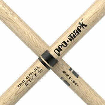 Drumsticks Pro Mark PW5BN Classic Attack 5B Shira Kashi Drumsticks - 4